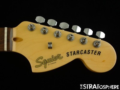 Fender Squier Affinity Starcaster Deluxe NECK + TUNERS ''C'' Laurel.