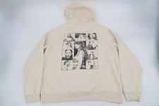 Taylor Swift Official Eras Tour Cream Hoodie Sweatshirt Merch 2024 Size Large