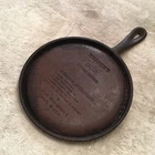 Wagner Vintage 1891 Griddle 8 1/2” Pan Skillet Cast Iron Made in USA.