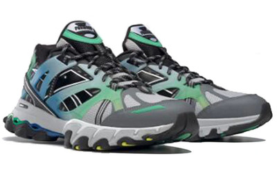 Sz 9 - Reebok DMX Trail Shadow 'Gradient Pack - Bottle Green'