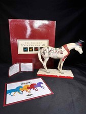 The Trail of Painted Ponies 2006 Frosty Snowmen Horse Figurine CIB 2E/4840 Xmas