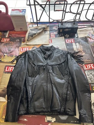 VTG Vanguard Leather Fringe Jacket - Image 1 of 4