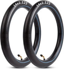 Heavy-Duty 14 X 2.125 Inner Tube 14 Inch Electric Bike Tubes with Angled Valve S