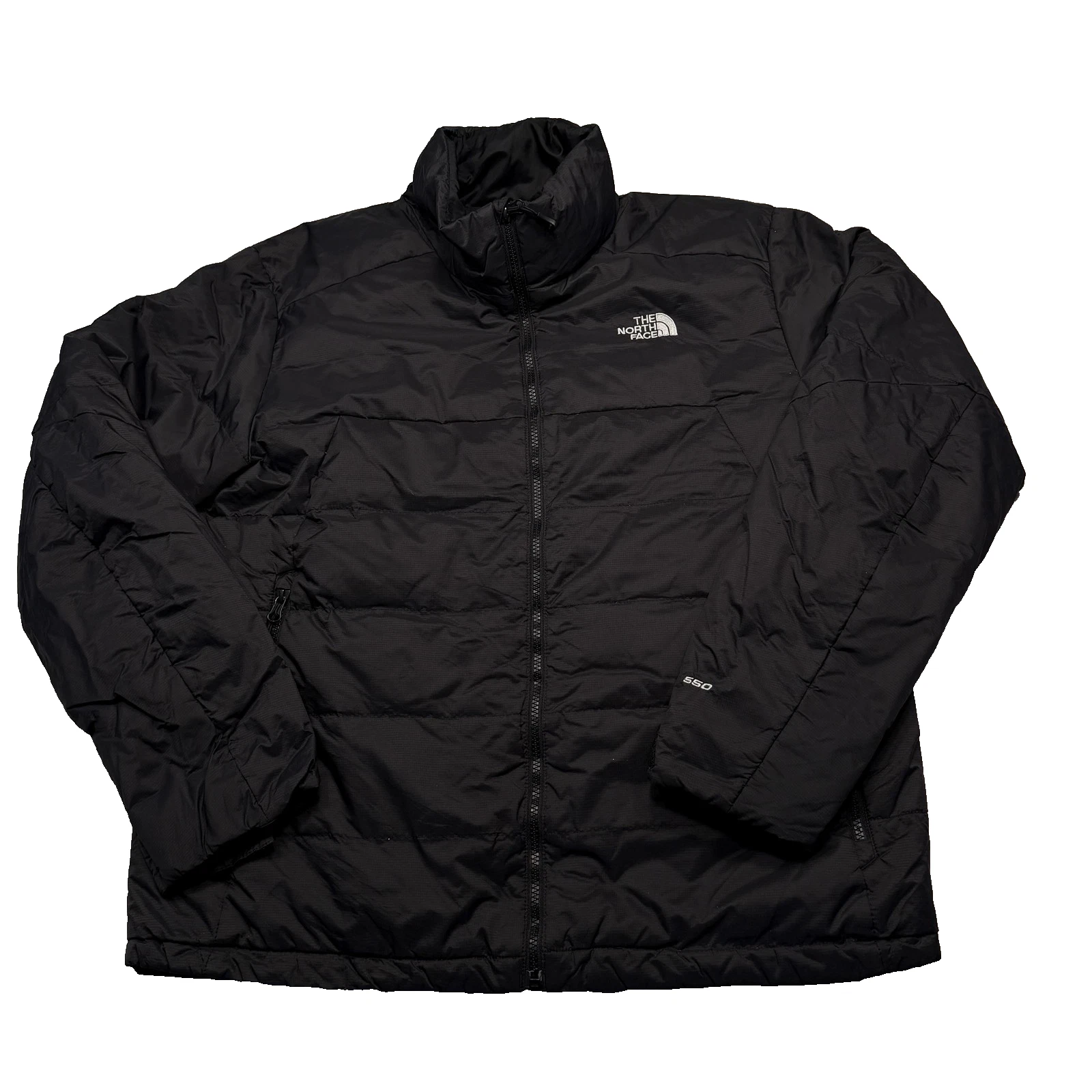 The North Face Jacket Mens Large Black 550 Down Puffer Insulated Snow Ski Coat