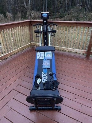 Chuck Norris Total Gym XLS W/DVD, Manual, Wing Bar, Training Deck, Nice!!