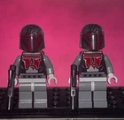 LEGO Star Wars Mandalorian Super Commando Minifigure Lot of 2 (sw0494 & sw0495)