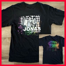 HOT SALE - The Jonas Brothers Burning Up Tour 2008 T shirt All Size