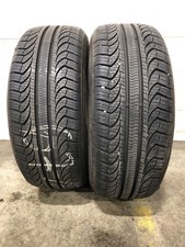 2x P22550r17 Pirelli P4 Persist As Plus 1232 94 V Used Tires 2255017