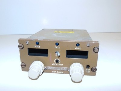 Gables Engineering Inc. G6074-03 VHF Comm Control Head, Boeing 747, 757, 767