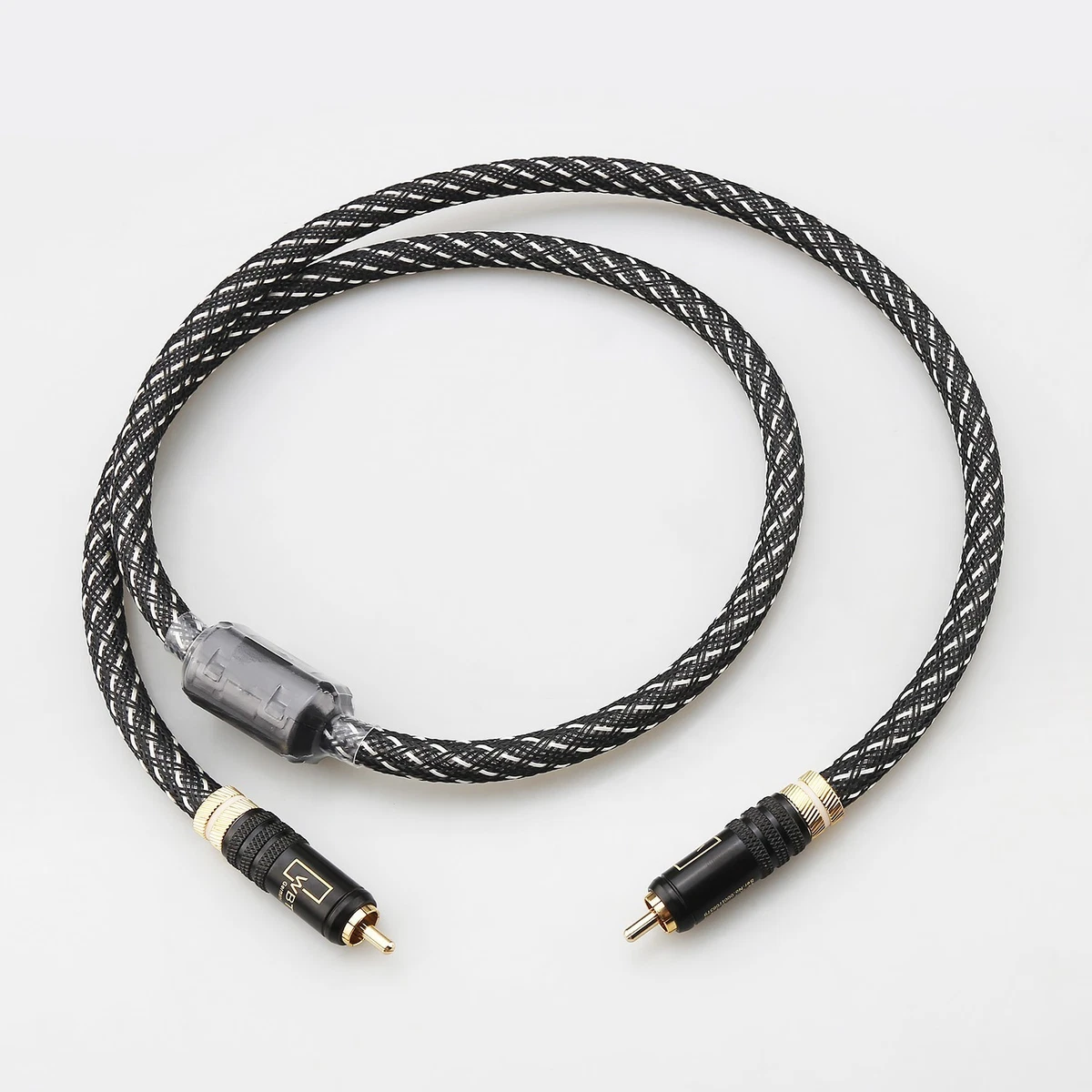 LINDY 35338 Cable De Audio Coaxial Digital 0,5 M – Cromo Line Con Conectores Dorados