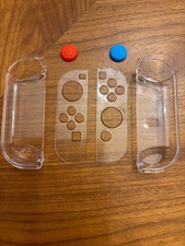 nintendo switch joy con cover with joy con caps