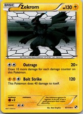 Zekrom 47/114 Holo Rare Black & White Pokemon Near Mint/lp on eBay