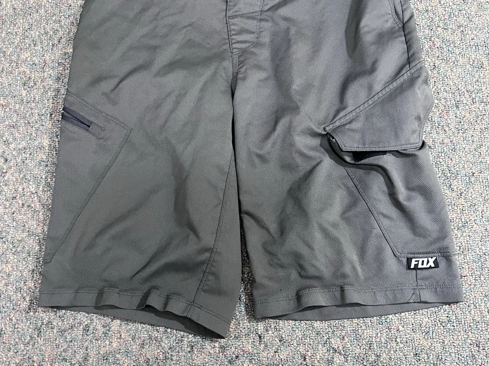 fox-racing ranger mountain bike cycling cargo 11 inch inseam shorts