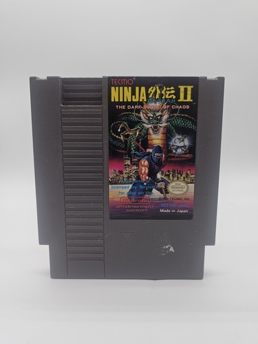 Ninja Gaiden 2 1989 NES(Nintendo Entertainment System) *TESTED / CART ONLY*