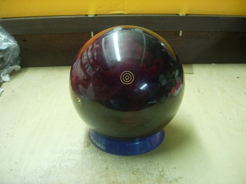 g4 MADE IN USA 16 lb 2015 Ebonite WARRIOR Bowling Ball KY ehemaliges Display, ohne Box - Bild 5 von 7