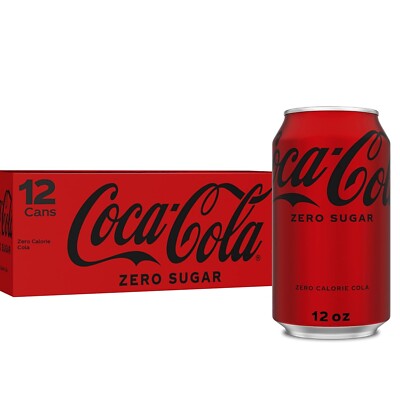 Sugar Cola Soda, 12 oz, 12 Pack (Package May Vary)