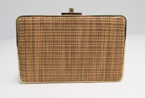 Henri Bendel Women's The Party Starter Straw Clutch NC3 Natural Multi One Size