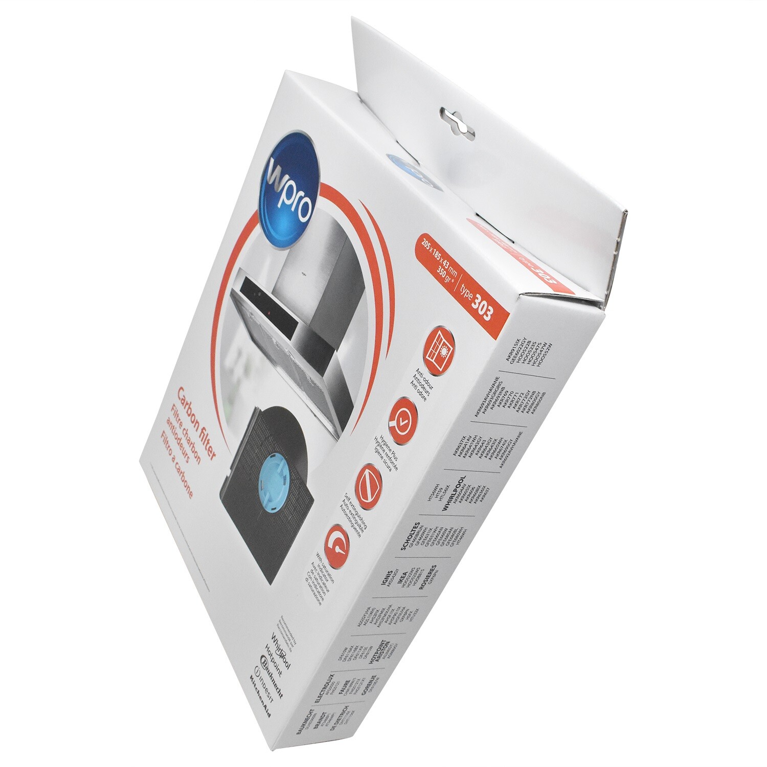 Ikea Whirlpool Cooker Hood Charcoal Carbon Filter Genuine 481281718439