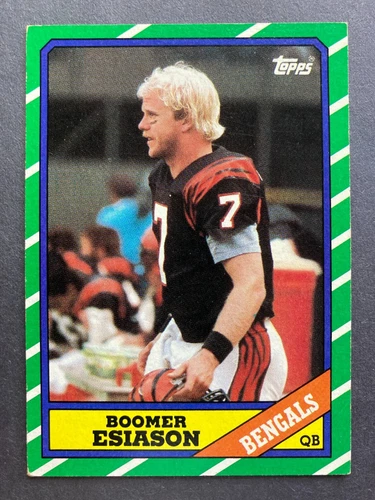 1986 Topps #255 Boomer Esiason RC (Cincinnati Bengals)    ROOKIE!    TERPS!