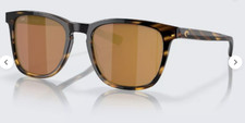 Costa Del Mar Sullivan Tortoise / Gold Mirror Polarized Glass 580G - NEW