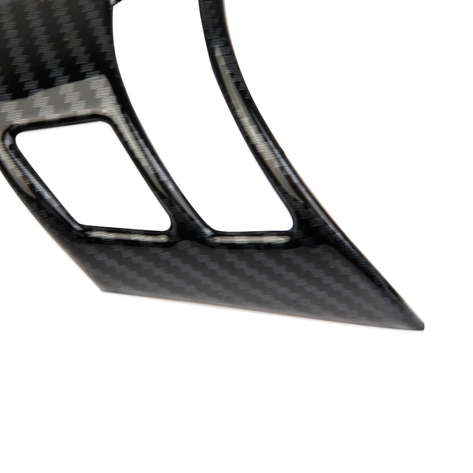 Cubierta interior estilo fibra de carbono para volante apta para Chevrolet Corvette C6 Foto 3 de 4