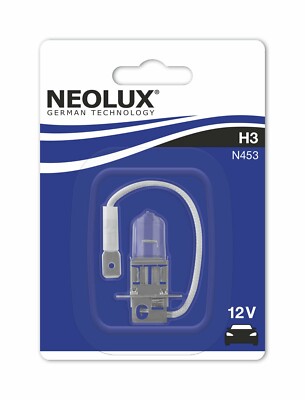 1x H3 lamp 12V 55W PK22s 1pcs NEOLUX Blister