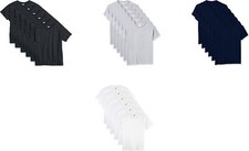Hanes Boys Essentials Short Sleeve T-Shirt 6 Pack