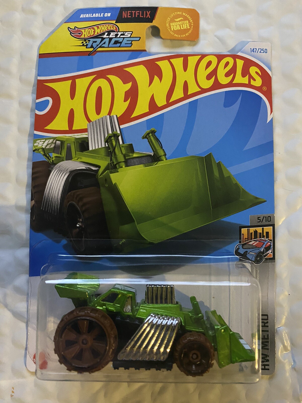 Hot Wheels 2024 Mainline H Case HW Metro Speed Dozer HW Lets Race 147/250 dt