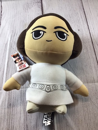 Disney Star Wars Last Jedi 7” Princess Leia Plush NEW TAGS - 第 1/9 張圖片