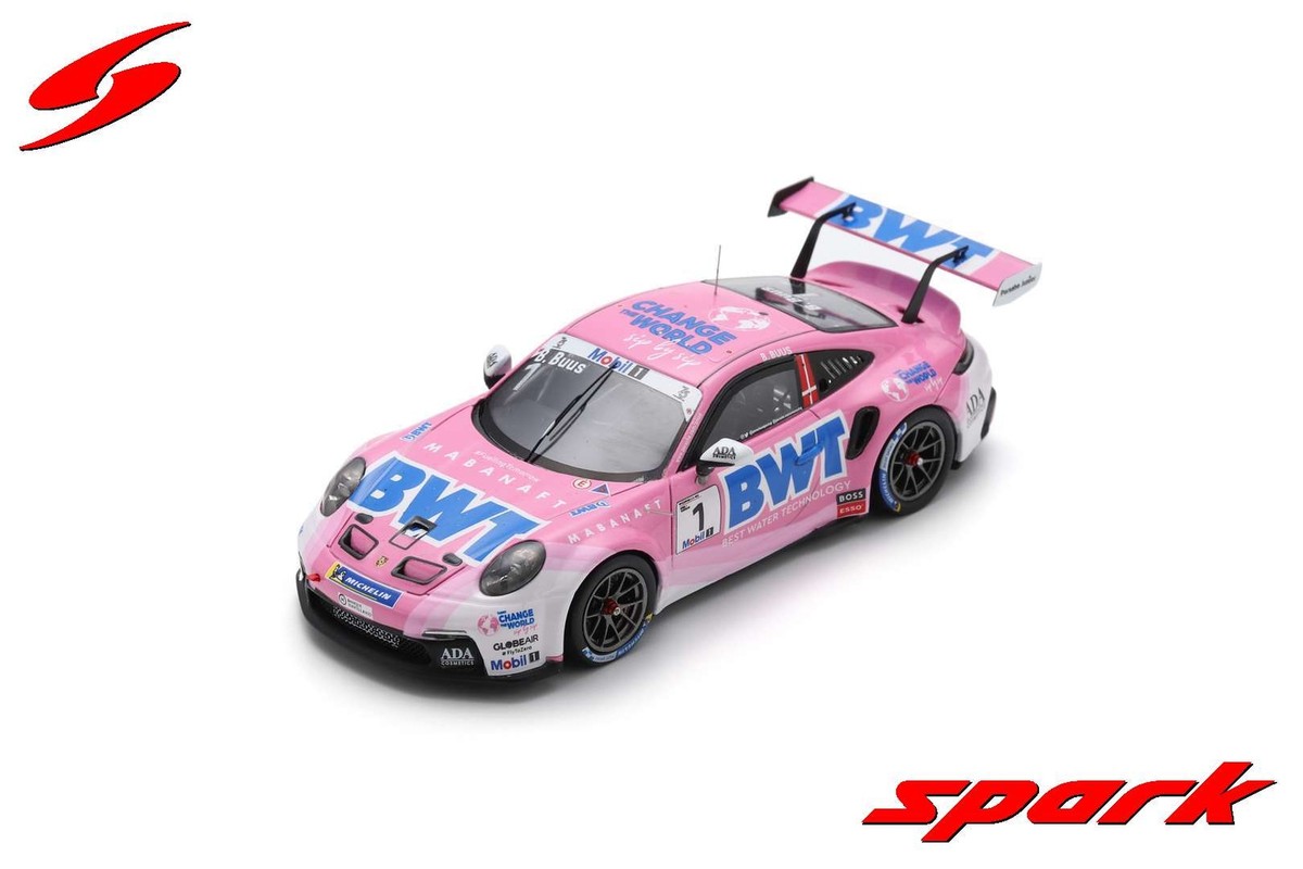 SPARK 1/43 - PORSCHE 911 GT3 CUP - PORSCHE SUPERCUP CHAMPION