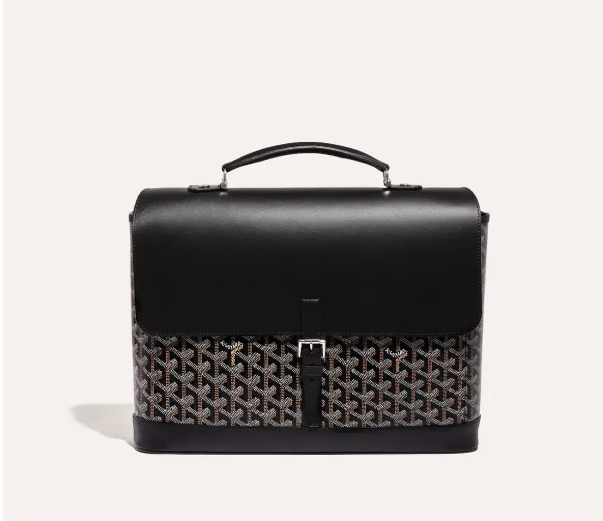 Goyard Men's Citadines Citadines Briefcase Messenger Bag Black