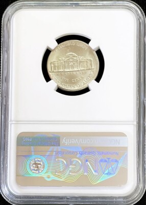 2003 P US JEFFERSON NICKEL STRUCK OFF CENTER MINT ERROR COIN
