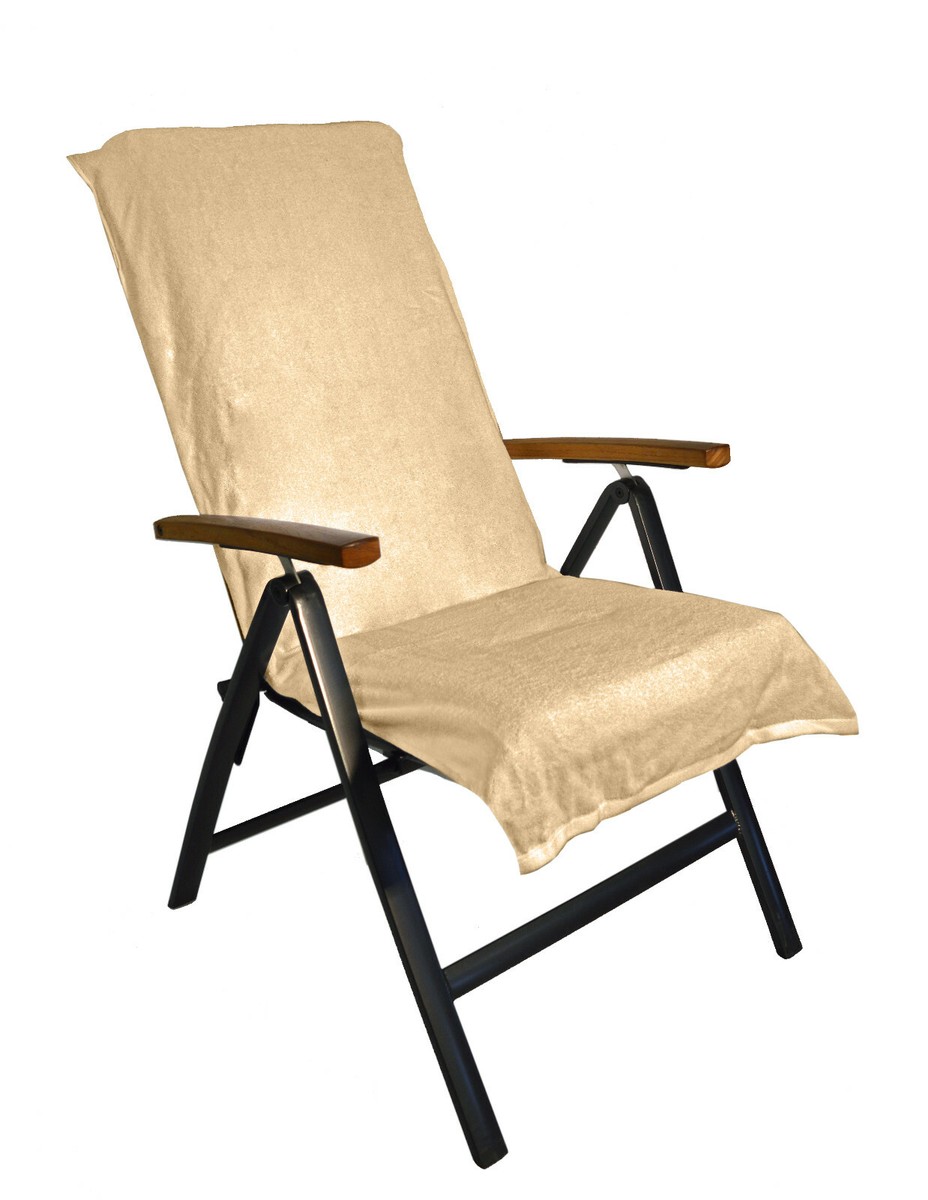 Frottier Stuhlauflage 60x130cm | Schonbezug Für Gartenstuhl Sauna Pool
