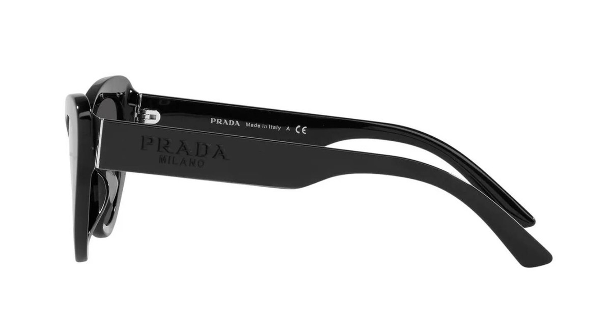 Prada PR 13YS Black/Dark Grey (1AB5S0) Sunglasses | eBay 