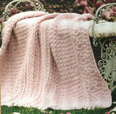 STUDY IN STITCH WORK AFGHAN HOME DECOR CROCHET PATTERN INSTRUCTIONS