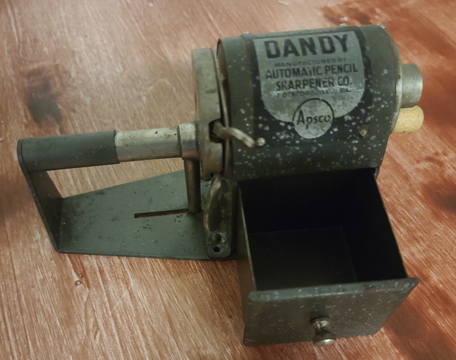 Vintage Dandy Automatic Pencil Sharpener Co. Table Pencil Sharpener eBay