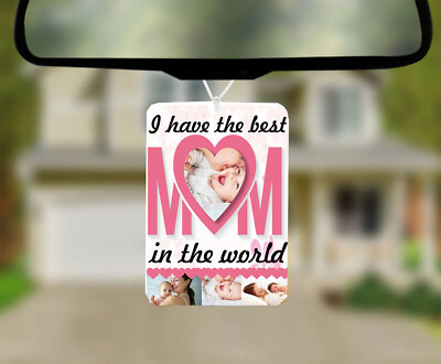 Mothers day Custom air Freshener gift, Mum Birthday day gift