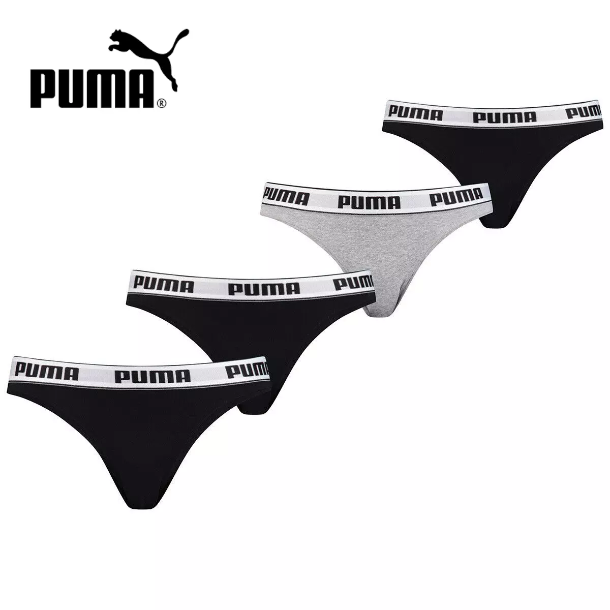 Women's Bikini Brief (2 Pack) (4, Black) : : Clothing, Shoes &  Accessories