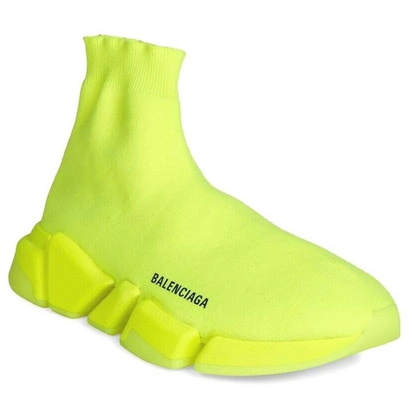 Balenciaga chaussette jaune fluo new arrivals