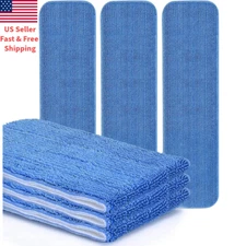 18'' Microfiber Spray Mop Replacement Pads Heads Home Commercial refills