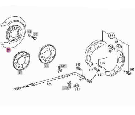 Come Cambiare Cuscinetto Ruota Della Parte Posteriore Su MERCEDES-BENZ Classe C Coupe  C204 Guida Alla Sostituzione 32024