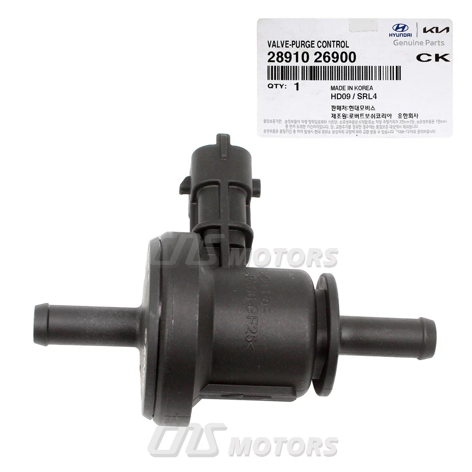 ⭐OEM⭐ Vapor Canister Purge Control Valve For 06-14 Hyundai Kia Soul 2891026900 - Imagem 4 de 4