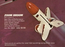 Zoom Broom model rocket kit Estes 0853 Goonybirds classic clone model