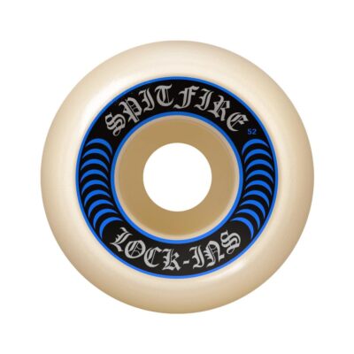 Spitfire Wheels Formula Four Lock-Ins White / Blue Skate 52mm 99a