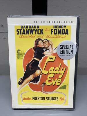 The Lady Eve Criterion Collection New & Sealed DVD OOP & Rare US Region 1