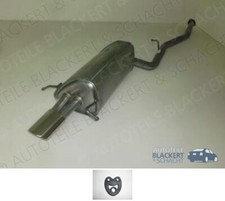 Auspuff ab Kat Endtopf für Mercedes C-Klasse S203 Sport C180+C230+C240+C320