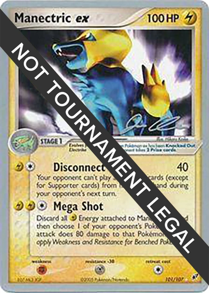 Manectric ex 101/107 World Championship Decks