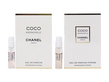 CHANEL COCO MADEMOISELLE INTENSE EDP 1.5ml .05oz PERFUME SPRAY SAMPLES TRY BOTH