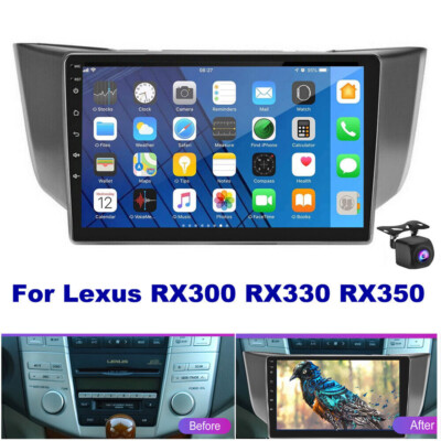 For Lexus RX300 RX330 RX350 CarPlay Android 13 Car Radio BT GPS Navi RDS 2+64GB