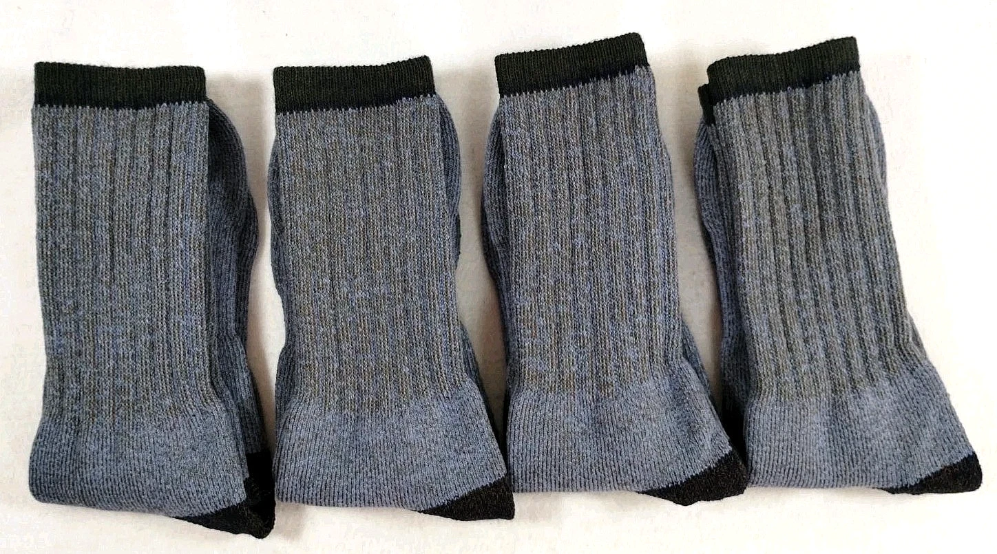 4 Pairs Clear Creek Medium Weight Merino Wool Boot Sock Men Size 10-13 Shoe 7-12
Opens in a new wind